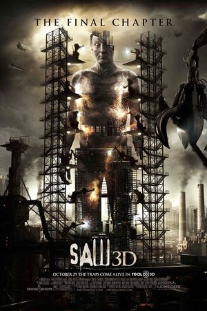 Saw 3D's poster