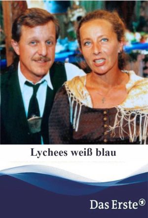 Lychees weiß blau's poster