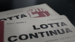 Lotta continua's poster