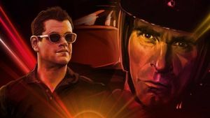 Ford v Ferrari's poster