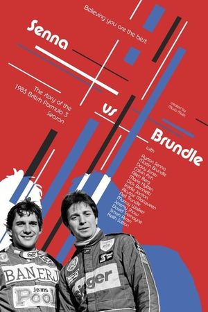 Senna vs Brundle's poster