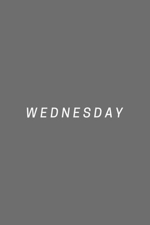 Wednesday's poster