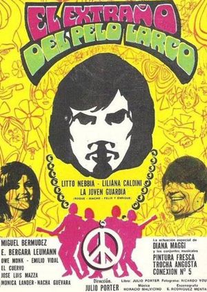 El extraño del pelo largo's poster