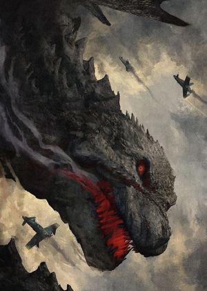 Godzilla Minus One's poster