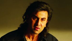 Sanju's poster