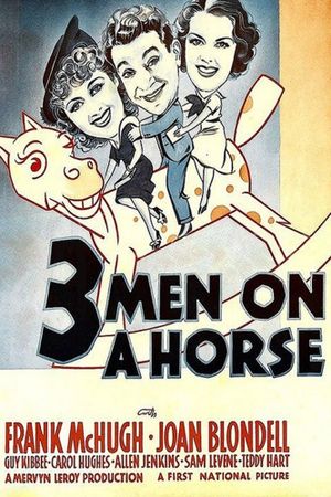 Three Men on a Horse's poster