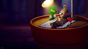 Groot's First Steps's poster