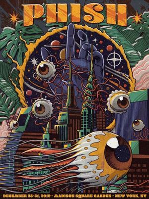 Phish 2019-12-31 Madison Square Garden, New York, NY's poster