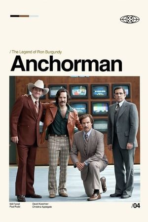 Anchorman: The Legend of Ron Burgundy's poster