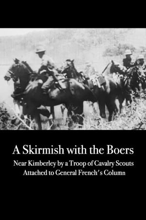 A Skirmish with the Boers Near Kimberley by a Troop of Cavalry Scouts's poster