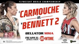Bellator 294: Carmouche vs. Bennett 2's poster