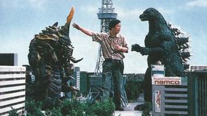 Making of Godzilla vs. Mothra's poster