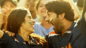 Mr. & Mrs. Mahi's poster