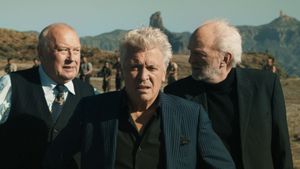 Old Agent Men's poster