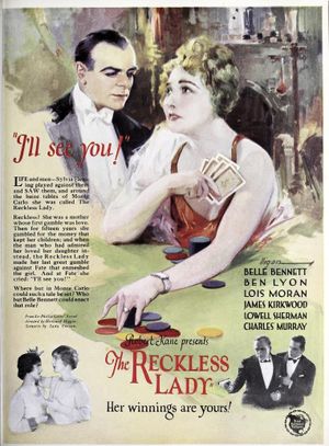 The Reckless Lady's poster