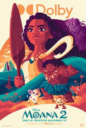 Moana 2's poster