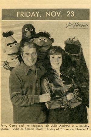 Julie on Sesame Street's poster