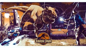Jurassic Park's poster
