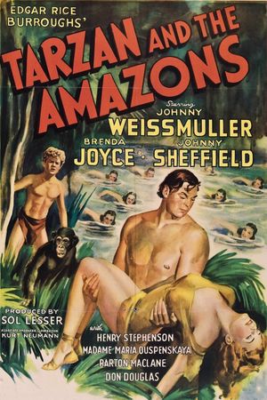 Tarzan and the Amazons's poster