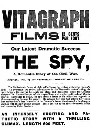 The Spy: A Romantic Story of the Civil War's poster