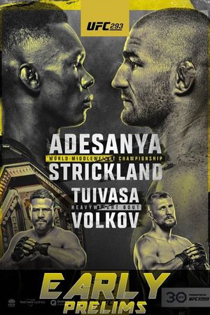 UFC 293's poster