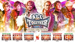 NJPW/AJPW/NOAH All Together: Again's poster