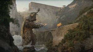 Godzilla vs. Megalon's poster