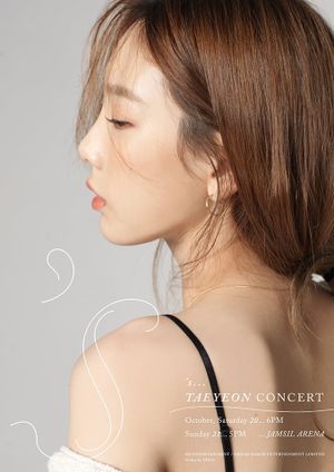 's...TAEYEON CONCERT's poster