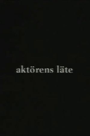 Aktörens läte's poster