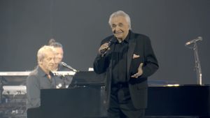 Michel Sardou : Je me souviens d'un adieu - Le concert au cinéma's poster