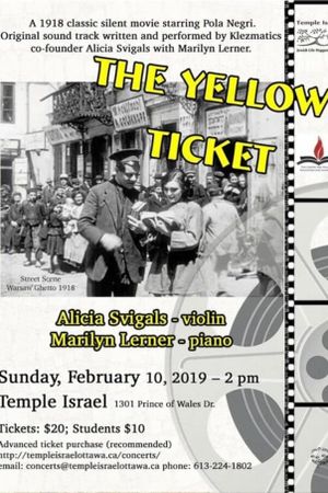 The Yellow Ticket's poster