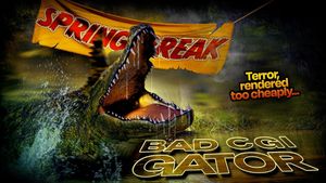 Bad CGI Gator's poster