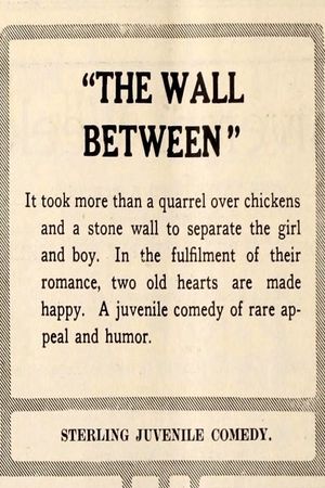 The Wall Between's poster