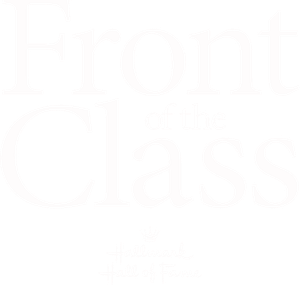 Front of the Class's poster