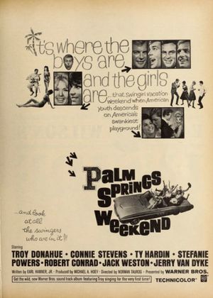 Palm Springs Weekend's poster