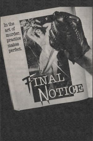 Final Notice's poster