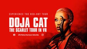 Doja Cat: The Scarlet Tour in VR's poster