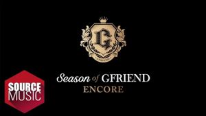 2018 GFRIEND FIRST CONCERT 'Season of GFRIEND' ENCORE's poster