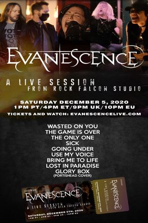 Evanescence - A Live Session From Rock Falcon Studio's poster