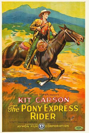 Pony Express Rider's poster