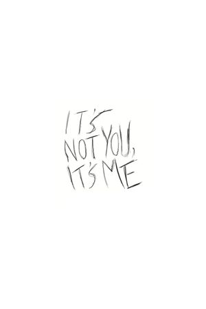 It's Not You, It's Me's poster