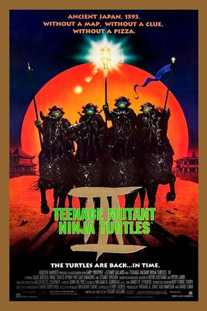Teenage Mutant Ninja Turtles III's poster