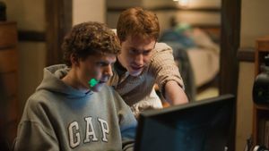The Social Network's poster