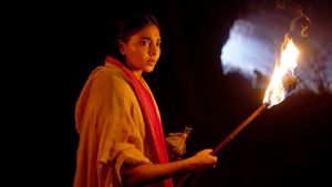 Kumari's poster