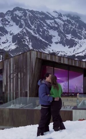 Guy Proposes To His Girlfriend On A Mountain's poster