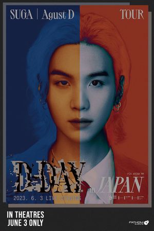 SUGA / Agust D TOUR 'D-DAY' in JAPAN : LIVE VIEWING's poster