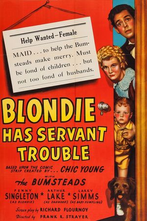 Blondie Has Servant Trouble's poster