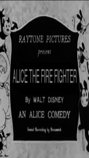 Alice the Fire Fighter's poster