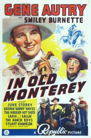 In Old Monterey's poster