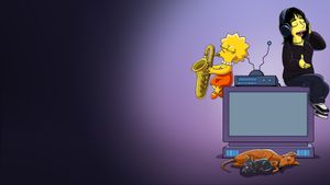 The Simpsons: When Billie Met Lisa's poster